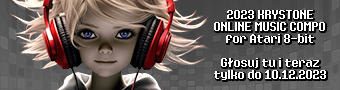 Krystone Online Music Compo for Atari 8-bit